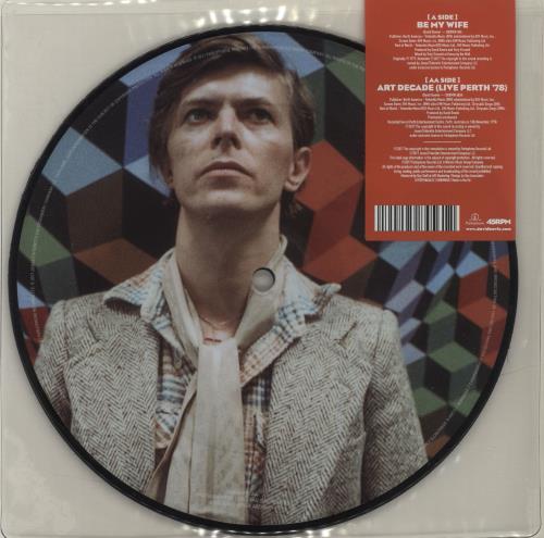 デヴィッド・ボウイ Be My Wife限定盤 ピクチャー 7” レコード
